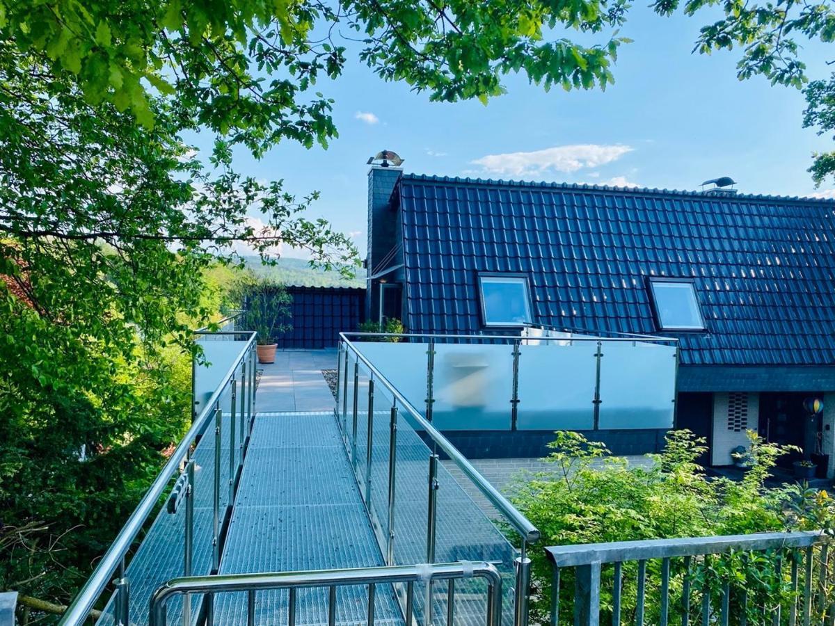 Ferienwohnung Waldblick Kaufungen Exterior foto